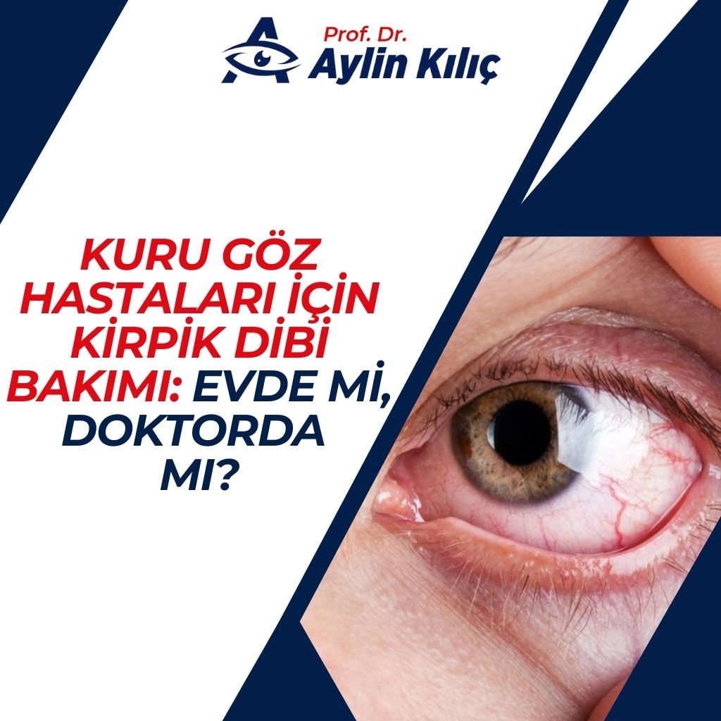 Kirpik Dibi Bakımı Evde mi, Doktorda mı