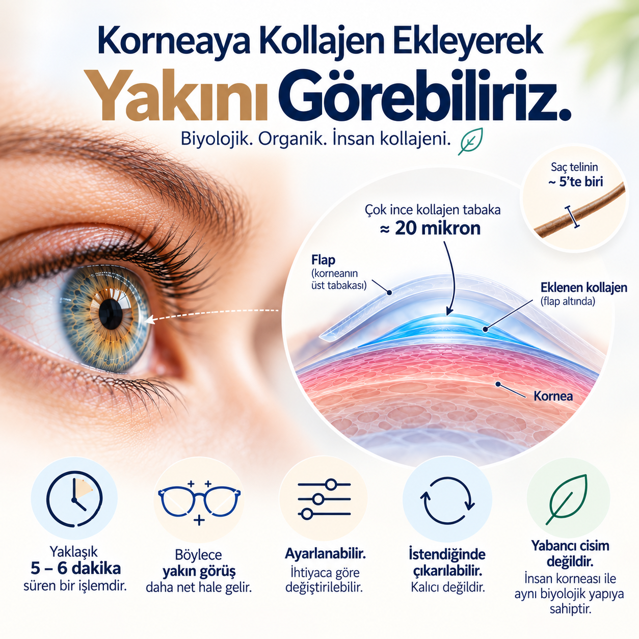 Kornea kollajen